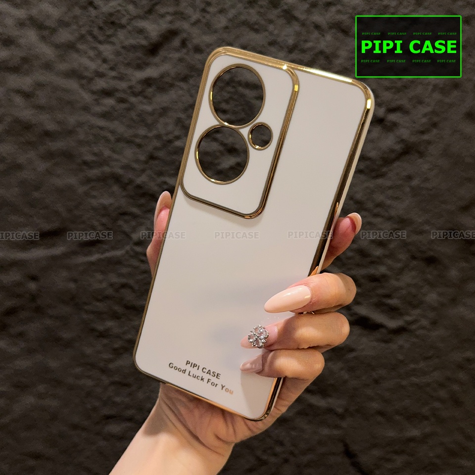 Ốp Lưng Oppo Reno 11F - Royal - Trắng