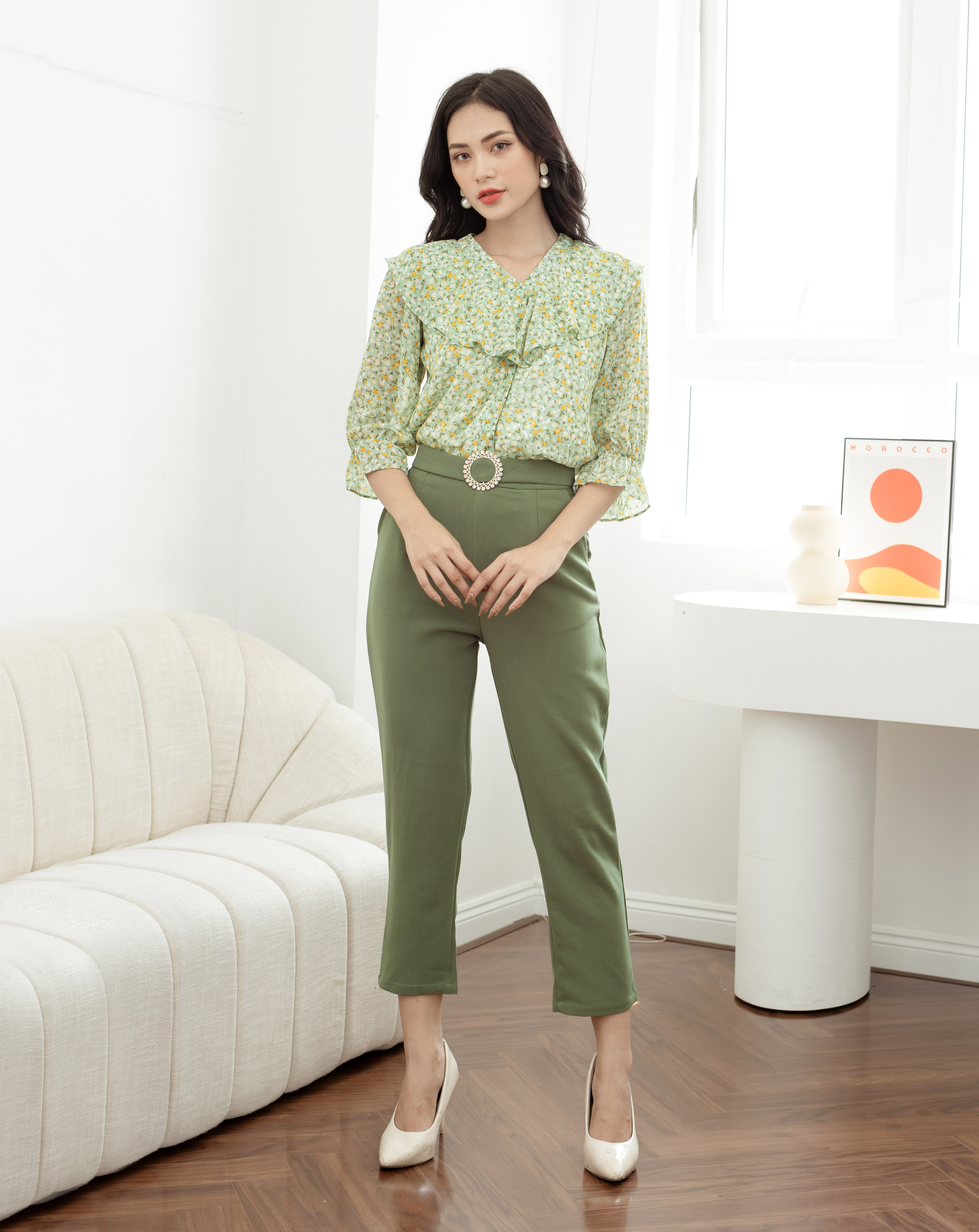 Set bộ áo hoa phối quần baggy_thumbnail_1