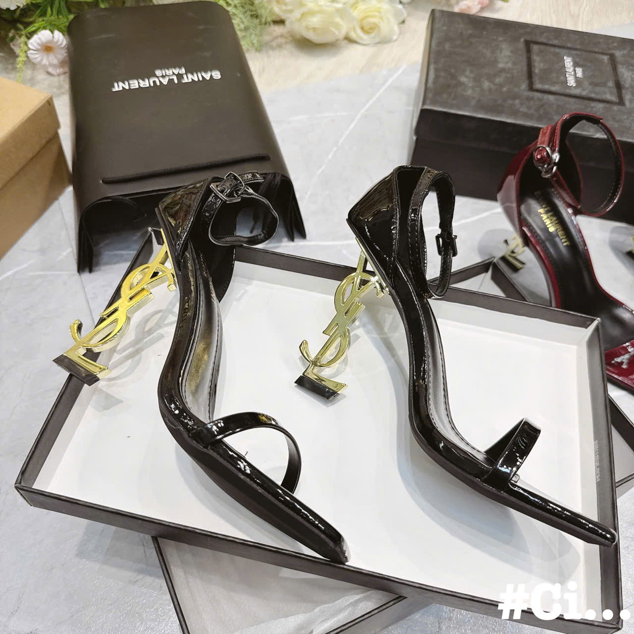 🌸🌸🌸...Sandan Ysl gót vàng_thumbnail_4