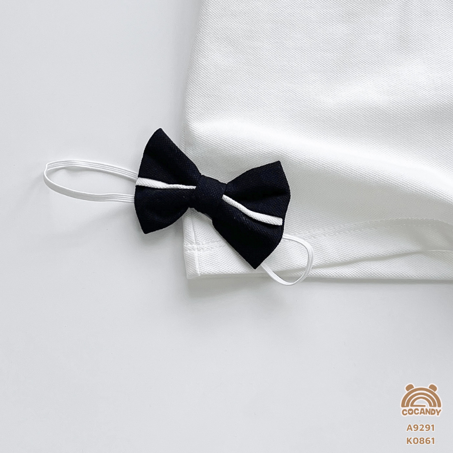 Nơ ĐEN phối TRẮNG