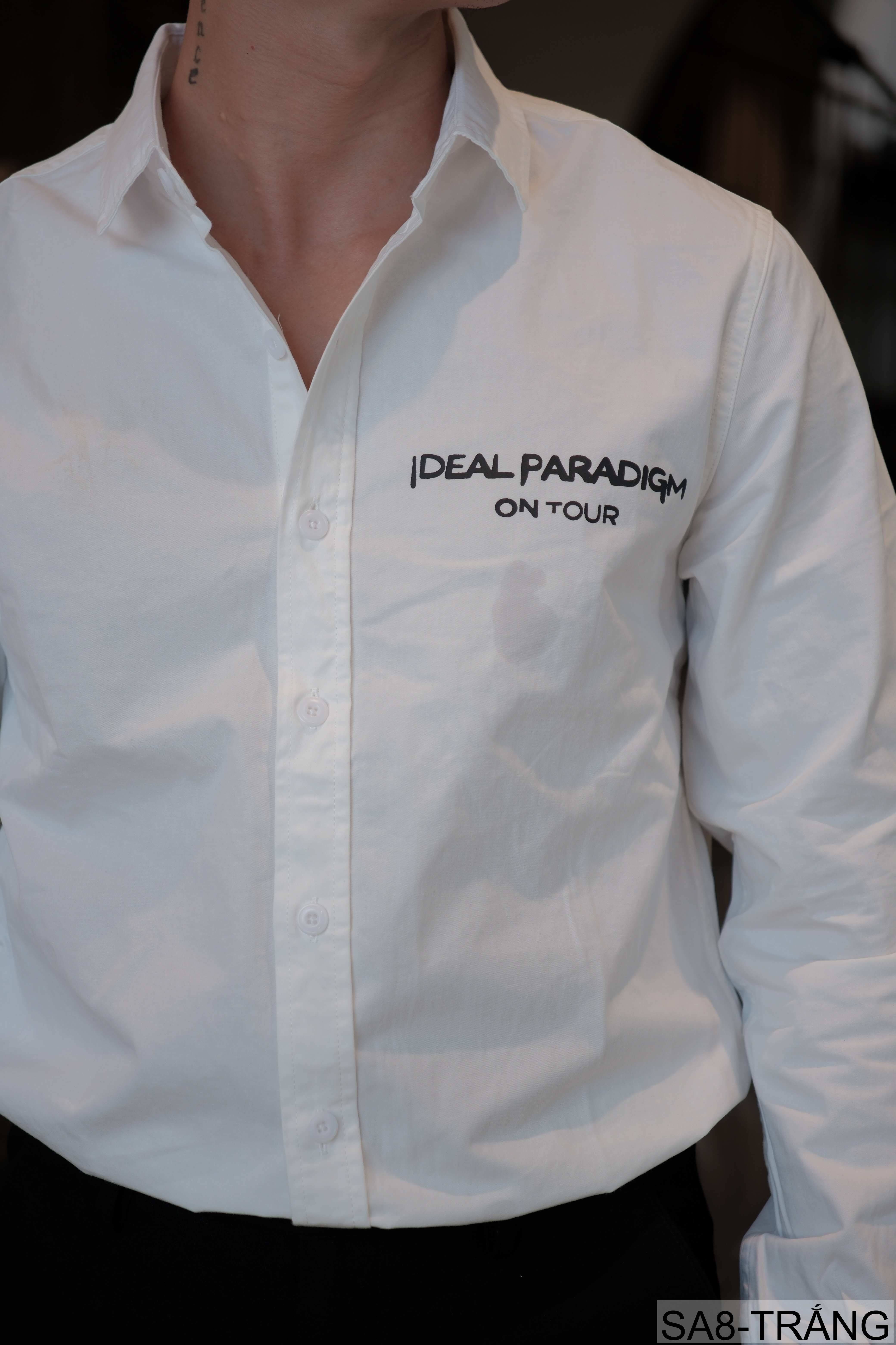 SA8 - Áo sơ mi nam dài tay phong cách, in chữ cá tính, chất cotton mềm mại, dáng rộng thoải mái_thumbnail_4