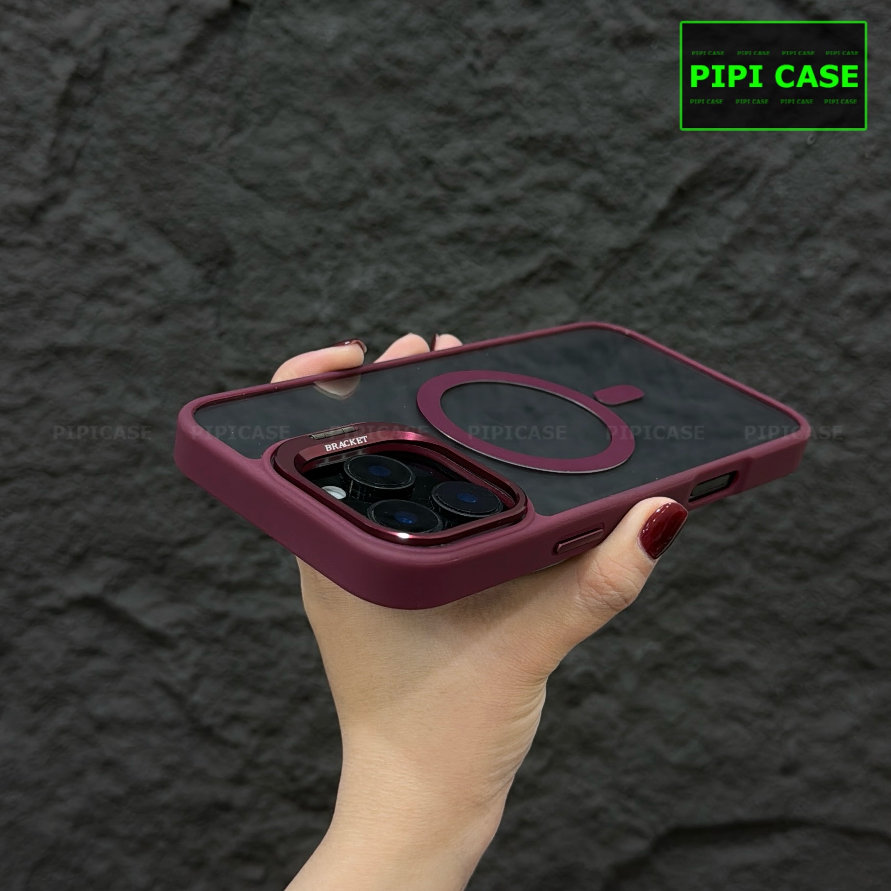Ốp Lưng iPhone 14 Pro Max - Dansi - Đỏ_thumbnail_4