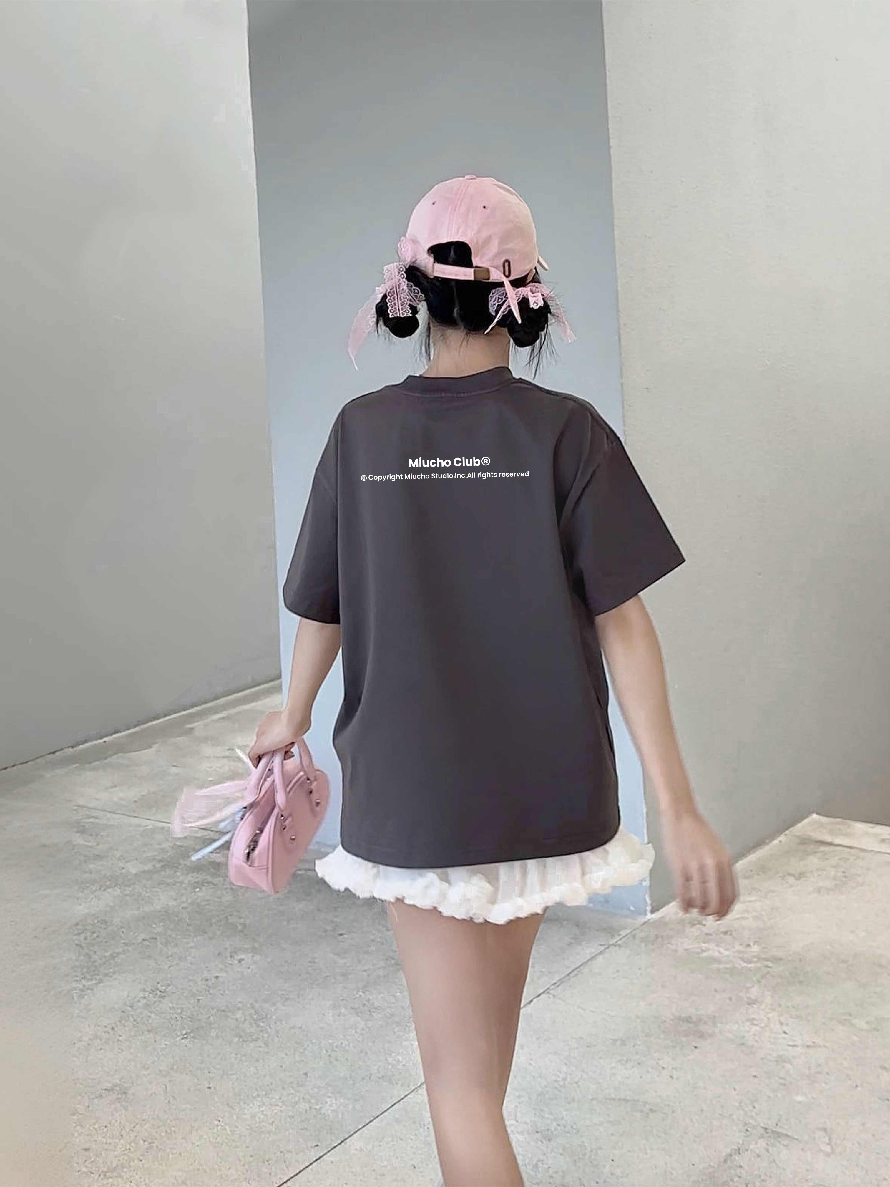 Áo phông nam form boxy vải 2C 250gsm AXD1609 Miucho Club Local Brand in basic_thumbnail_5