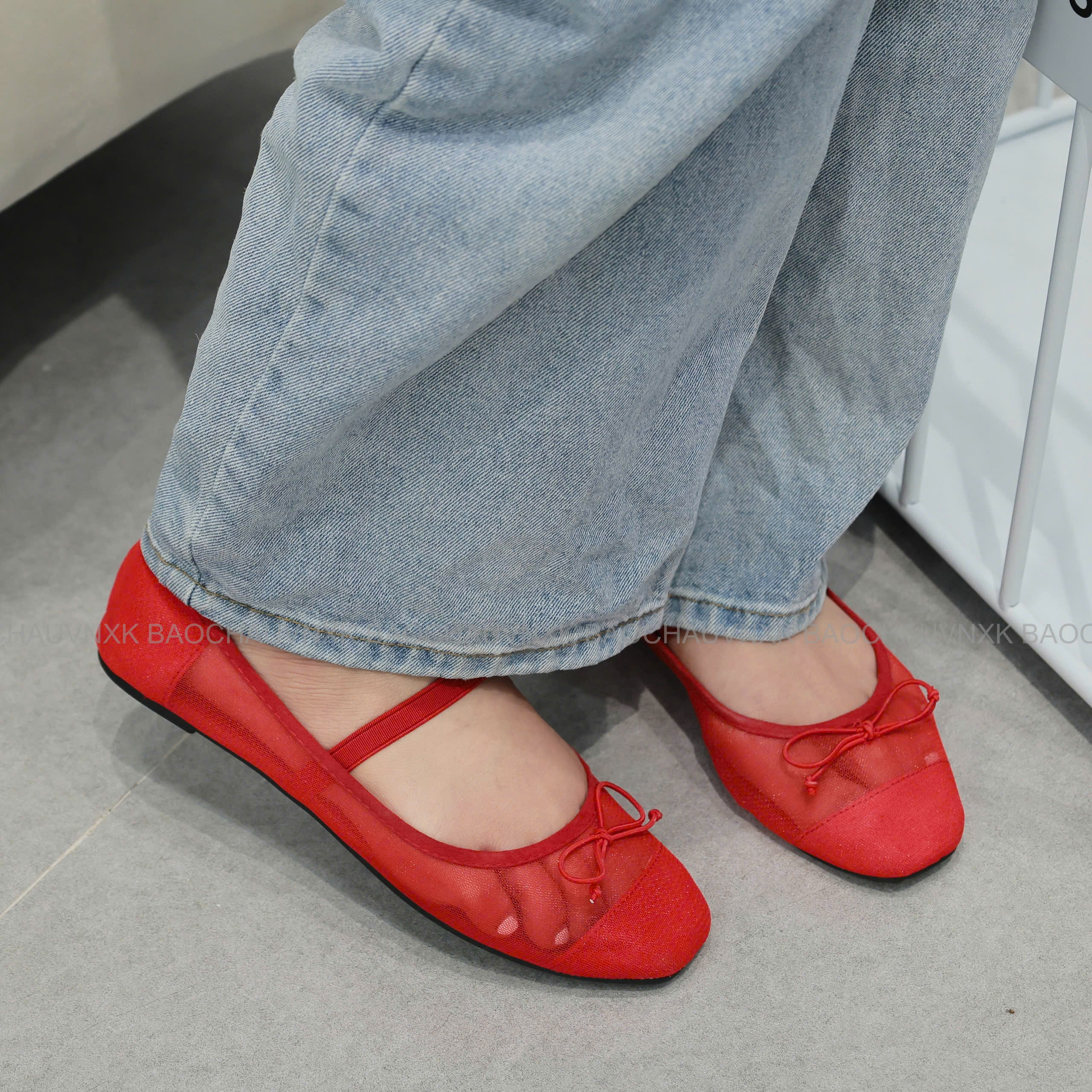 SALE G18 GIÀY BÚP BÊ ĐỎ_thumbnail_6