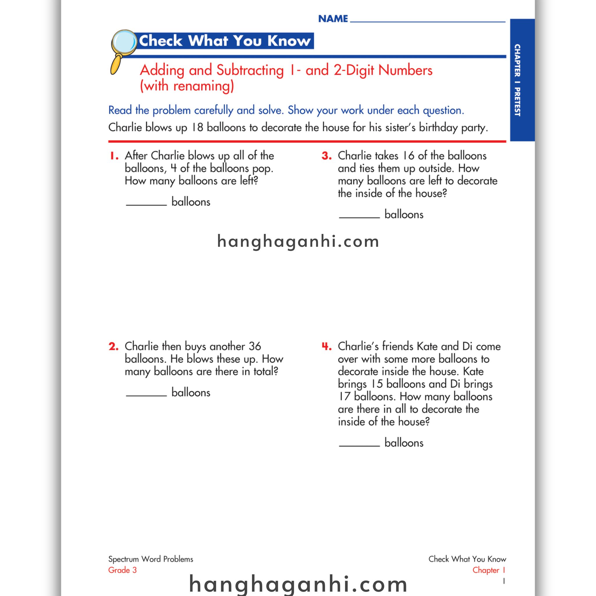 Sách Spectrum Word Problems Workbook Grade 3_thumbnail_5