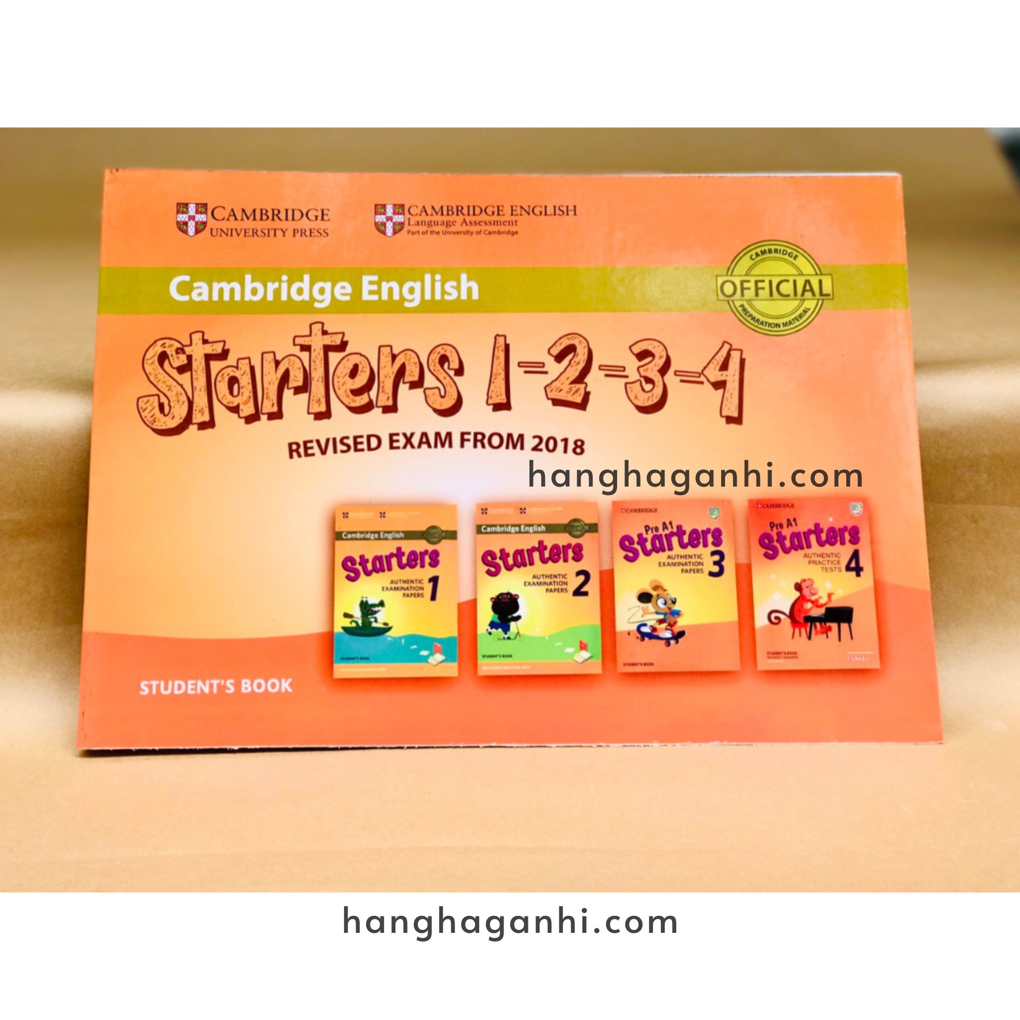 Cambridge Starters, Movers, Flyers - in gộp 1234 bản 2018-2020 Sách Giấy, kèm file nghe, đáp án_thumbnail_3