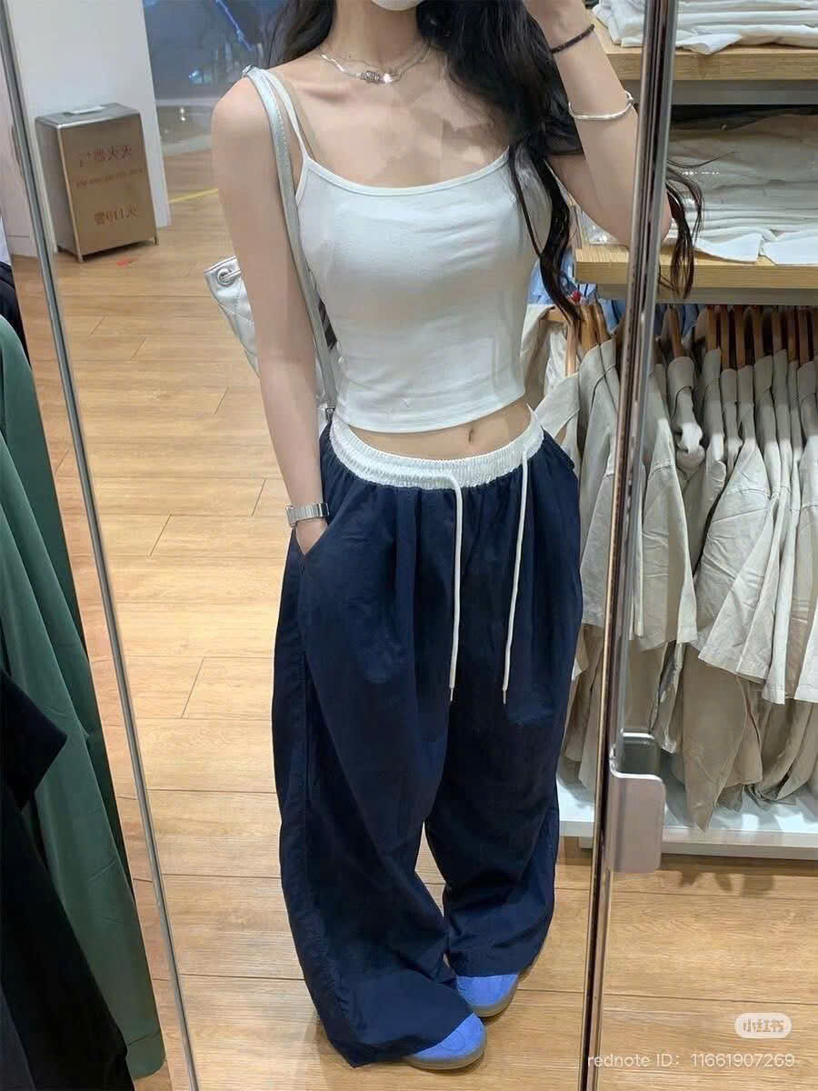 Quần suông phối cạp thun 2M ( XANH NHẠT )_thumbnail_5