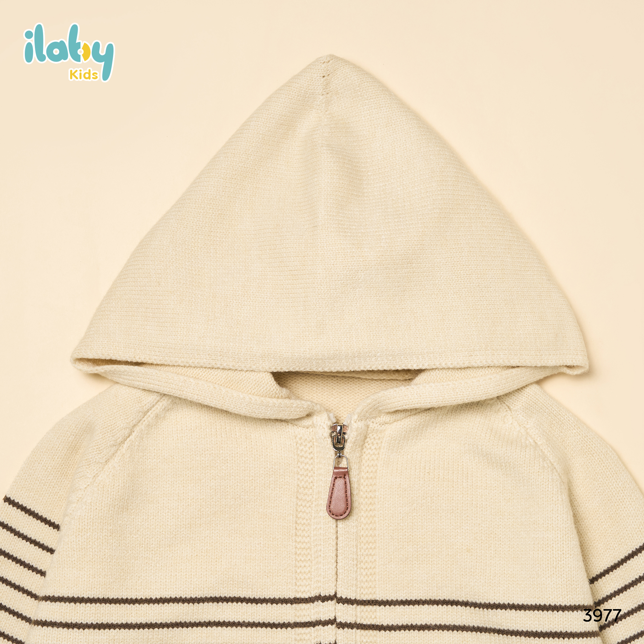 Áo khoác len kéo khóa thân trước