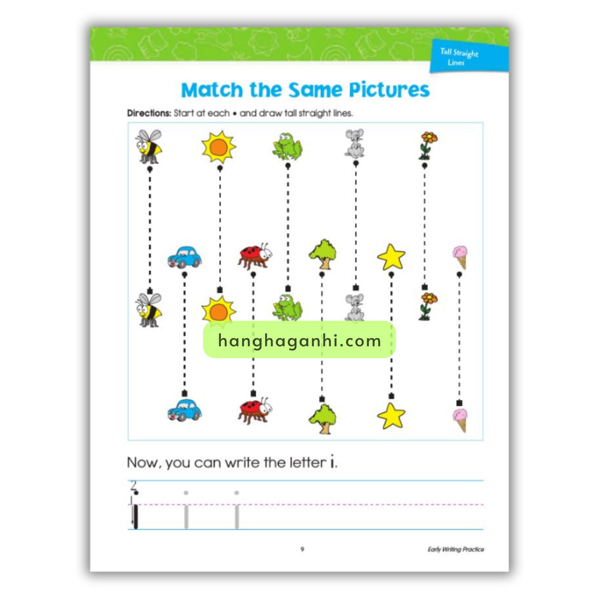 Spectrum 3+ Early Writing Practice Basic Beginnings, sách Mỹ cho bé_thumbnail_6