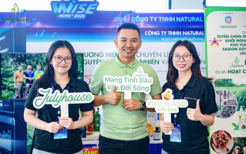 Julyhouse định hướng là thương hiệu Việt chuyên ứng dụng nguồn nguyên liệu thiên nhiên vào đời sống.