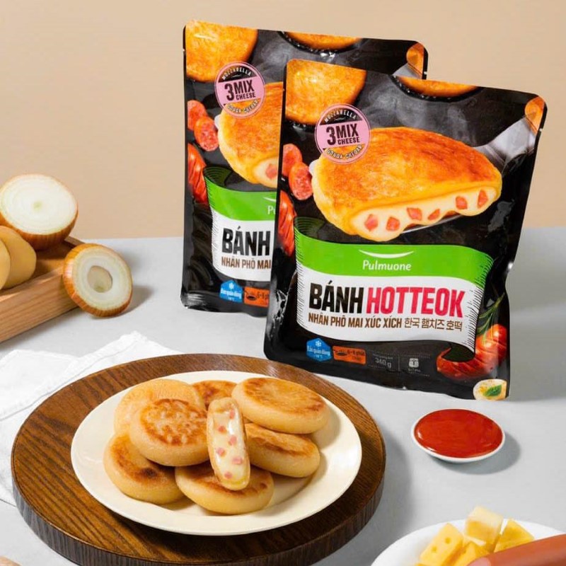 Bánh Xếp Hotteok Phô Mai