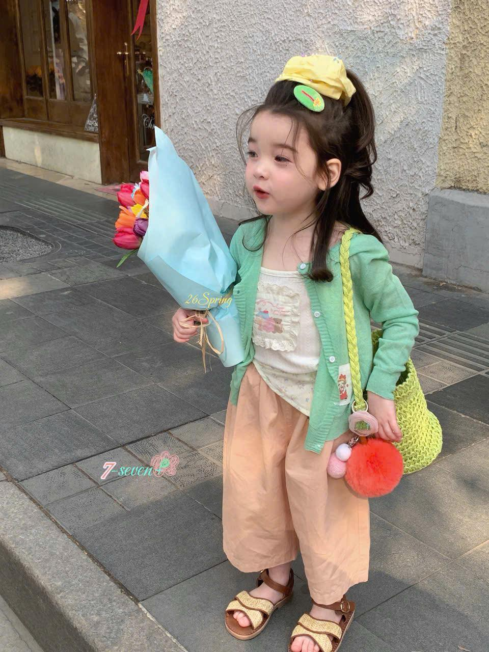 (H69) Quần thô màu cam form lửng hãng Seven