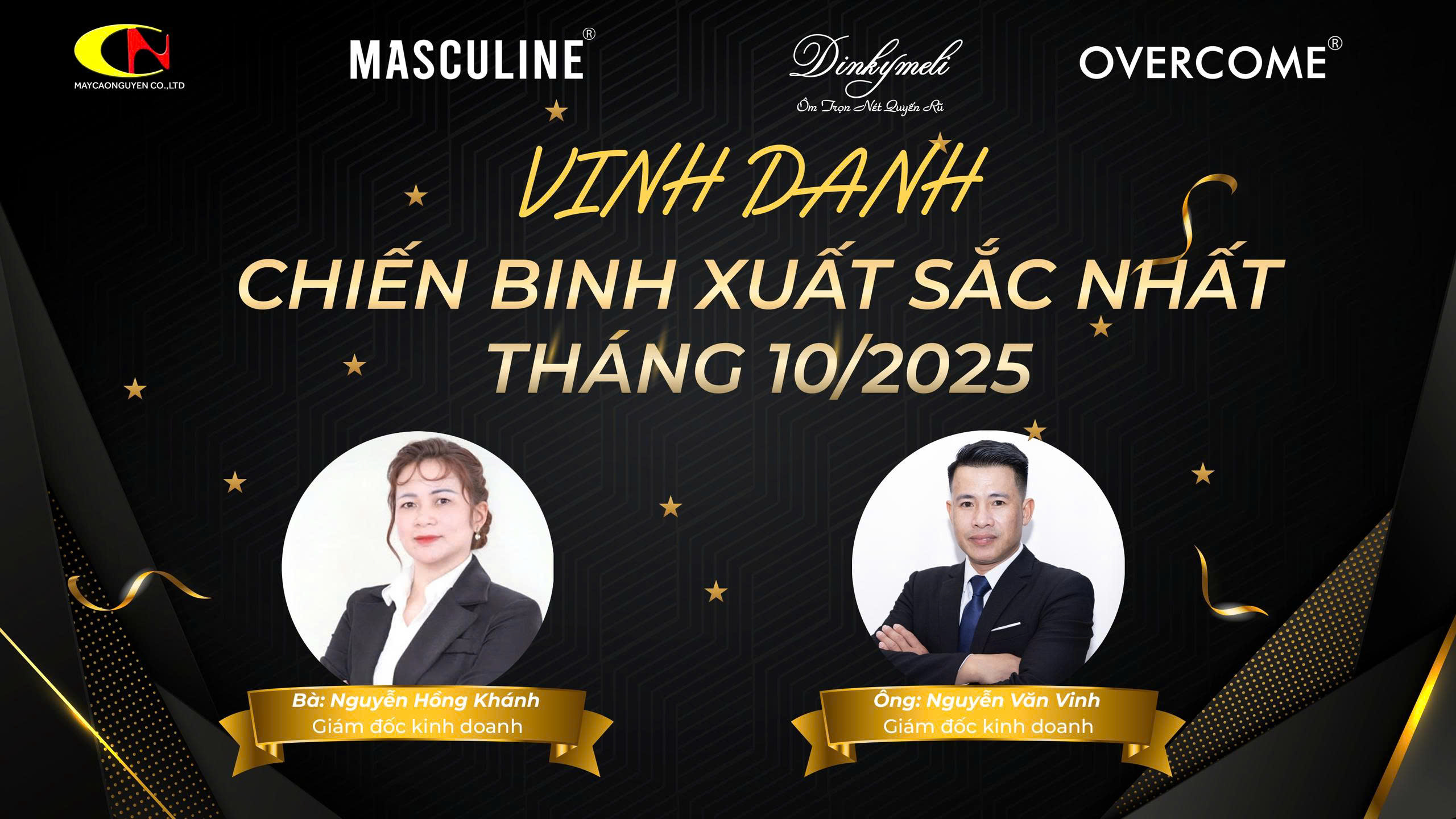 VINH DANH GIÁM ĐỐC KINH DOANH VÙNG ĐẠT THÀNH TÍCH XUẤT SẮC THÁNG 10/2025