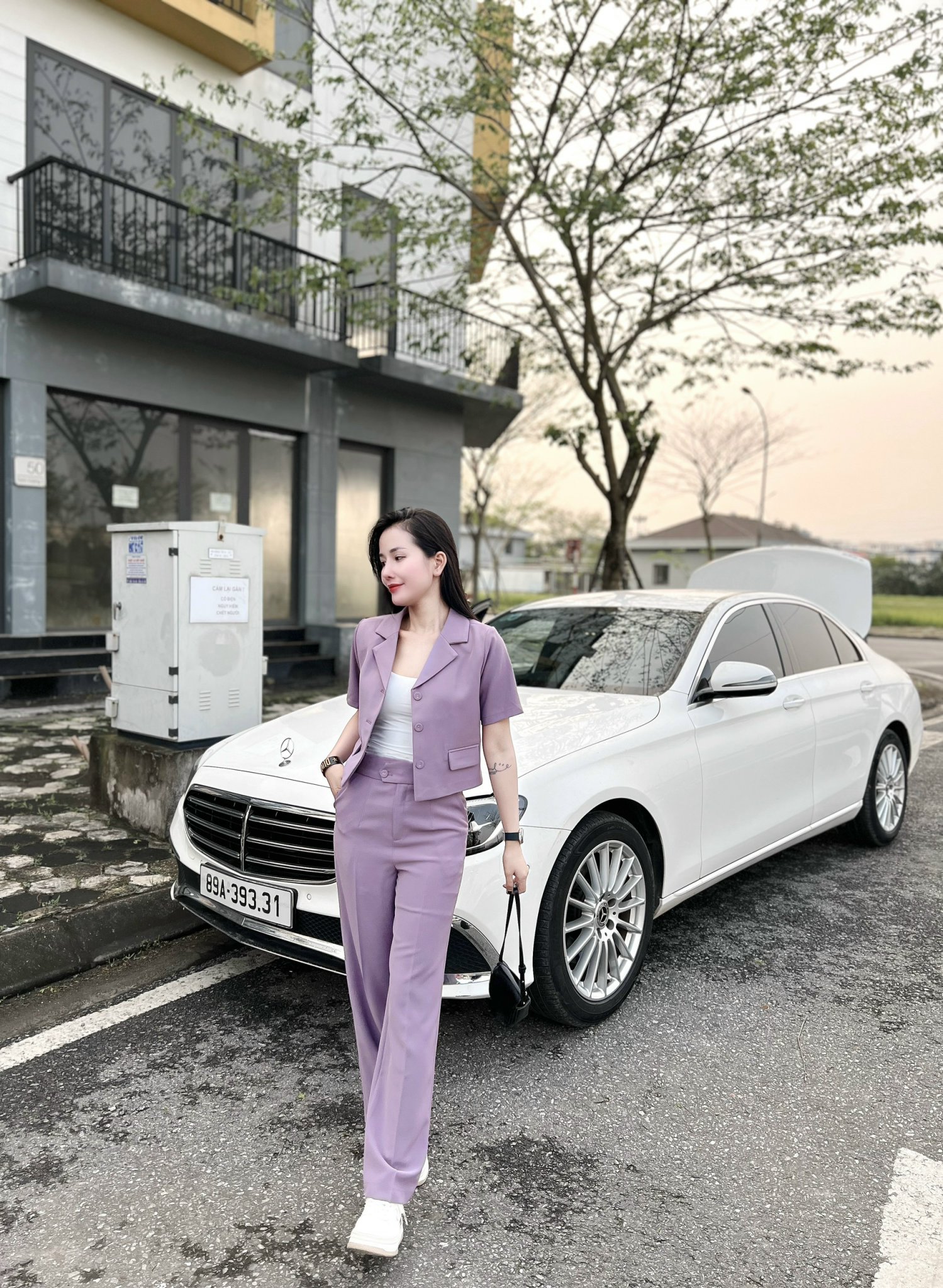 Set Bộ Vest Tay Ngắn Siêu Phẩm Cho Chị Em Công Sở 