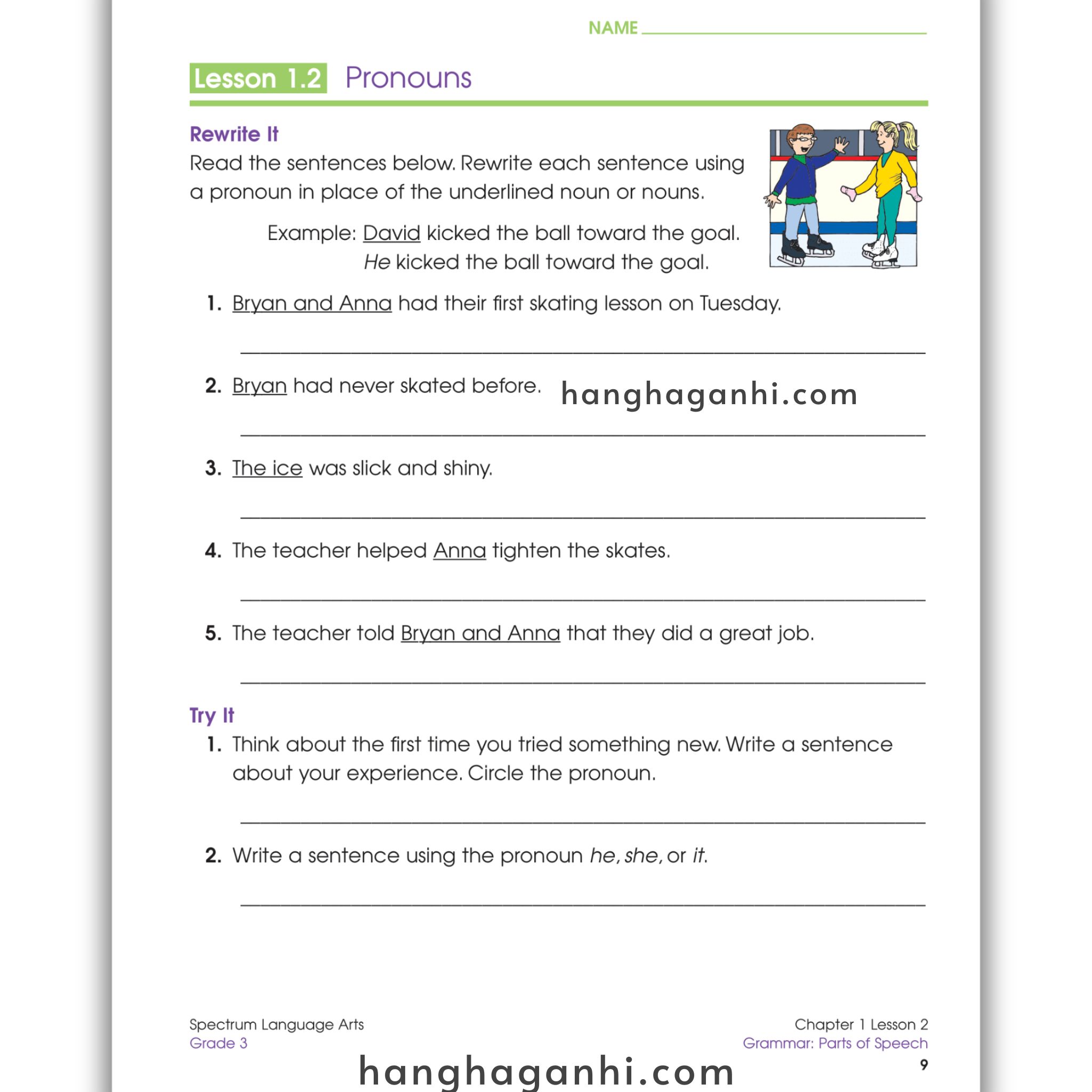 Sách Spectrum Language Arts Workbook Grade 3_thumbnail_10