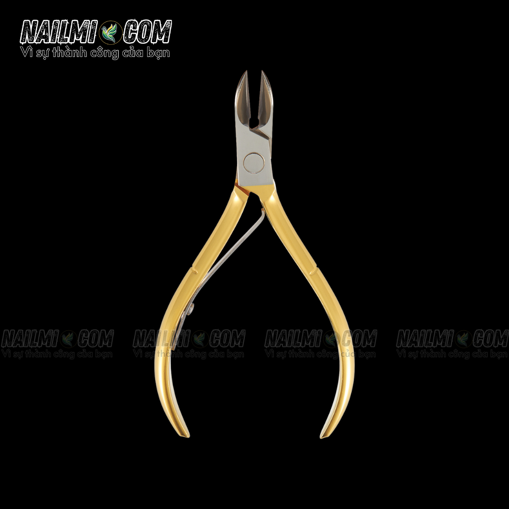 Kềm cắt móng Kềm Nghĩa thép chuyên dụng mạ vàng M.555 Thép carbon, an toàn cho người dùng_thumbnail_3