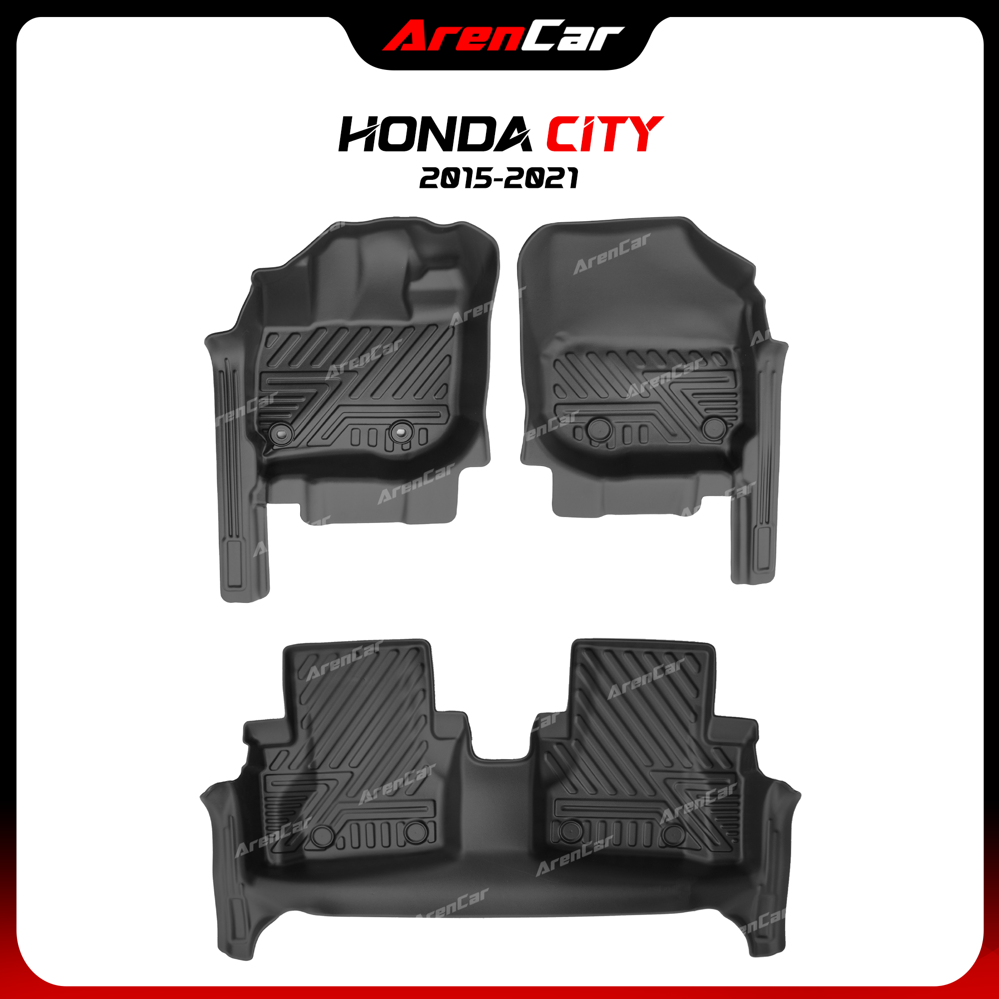 [Aren Car] Thảm Lót Sàn Ô Tô TPE Nhựa Đúc Honda City_thumbnail_14