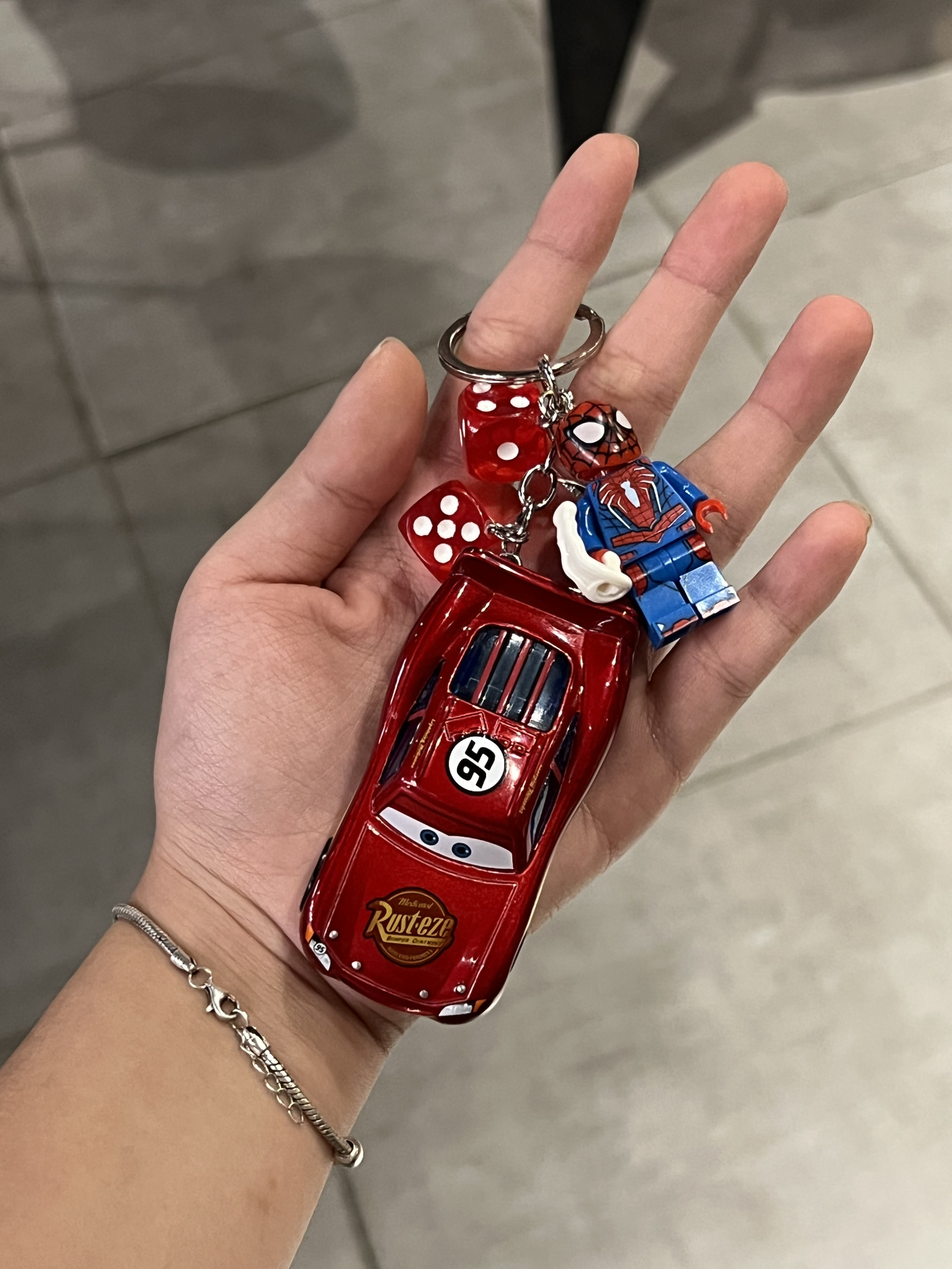 Móc khoá Mcqueen (bản dây)_thumbnail_1