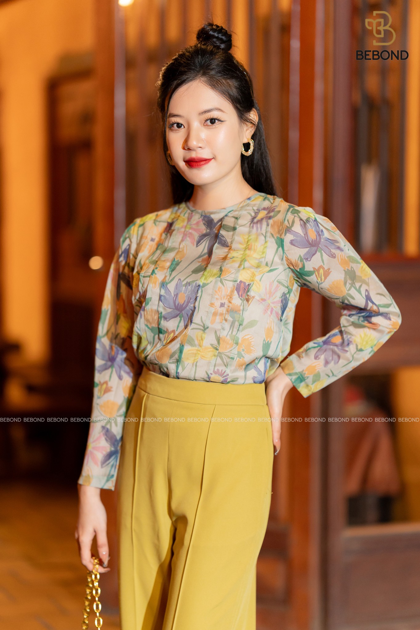 Set Áo Sơ mi Glenda-Quần ống suông Hilda_thumbnail_3