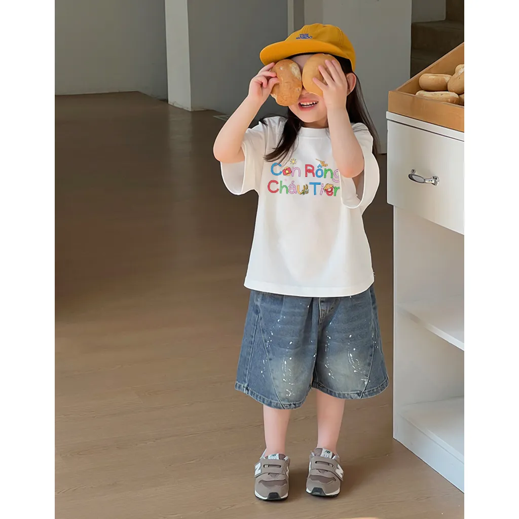 Áo thun kid Việt Nam Con Rồng Cháu Tiên 2507 Miucho Kid vải cotton thoáng mát cổ tròn in mix_thumbnail_2