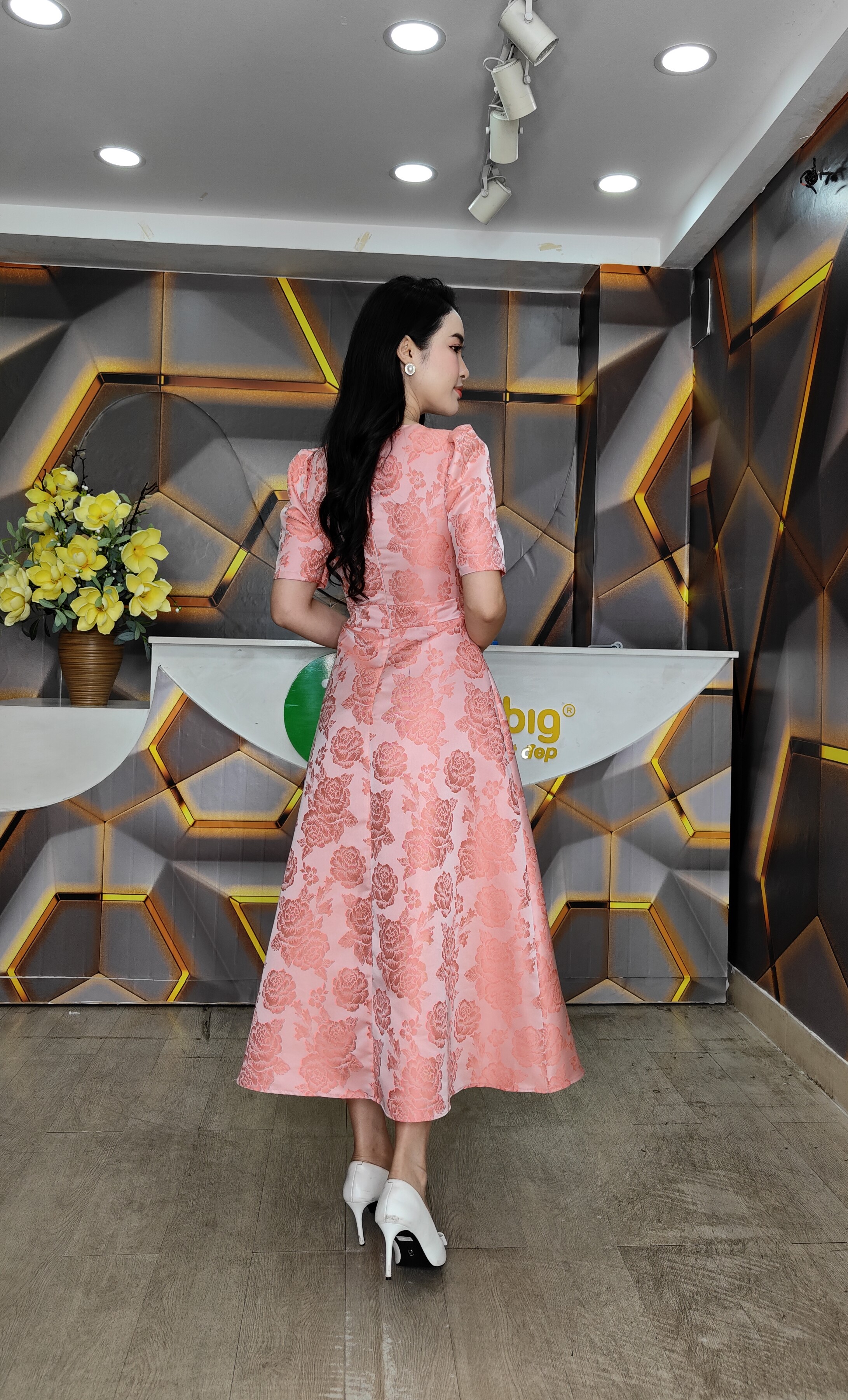 Đầm xòe - Y1502 - Thương hiệu Zonbig_thumbnail_3