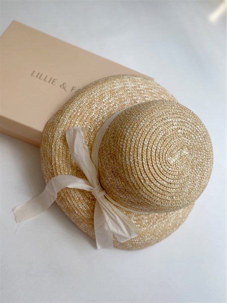 Gemini Straw Hat (Mũ Vành Rộng Thắt Nơ)