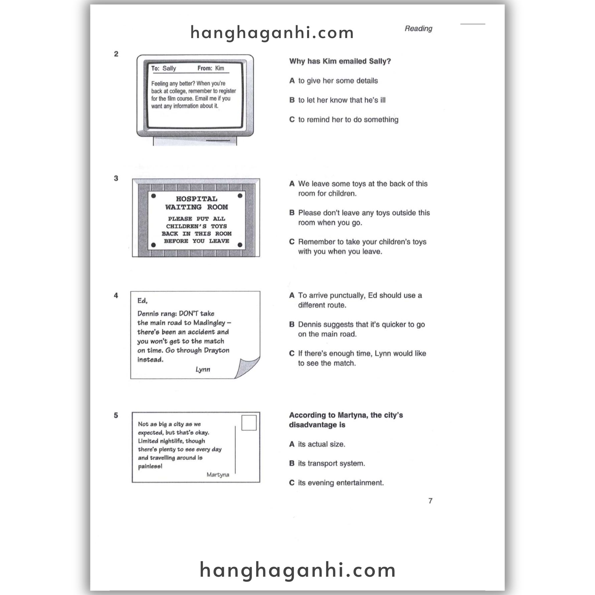 [Sách] Cambridge English Preliminary – Preliminary English Test (PET) 4 With Answers_thumbnail_8