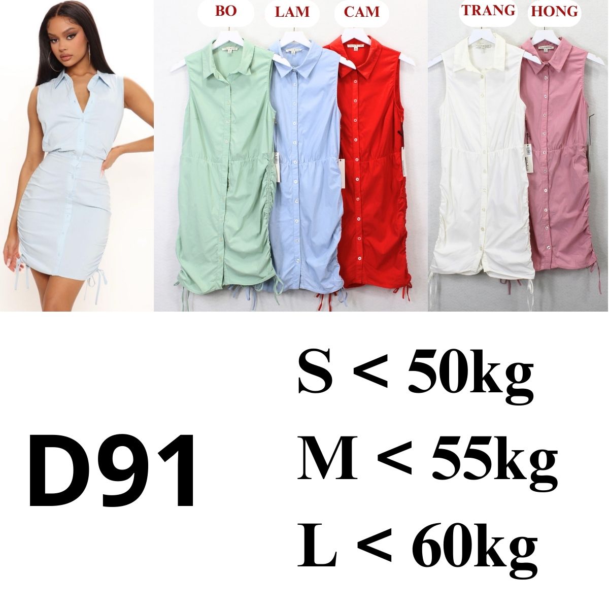 D91-Đầm ôm body Haute