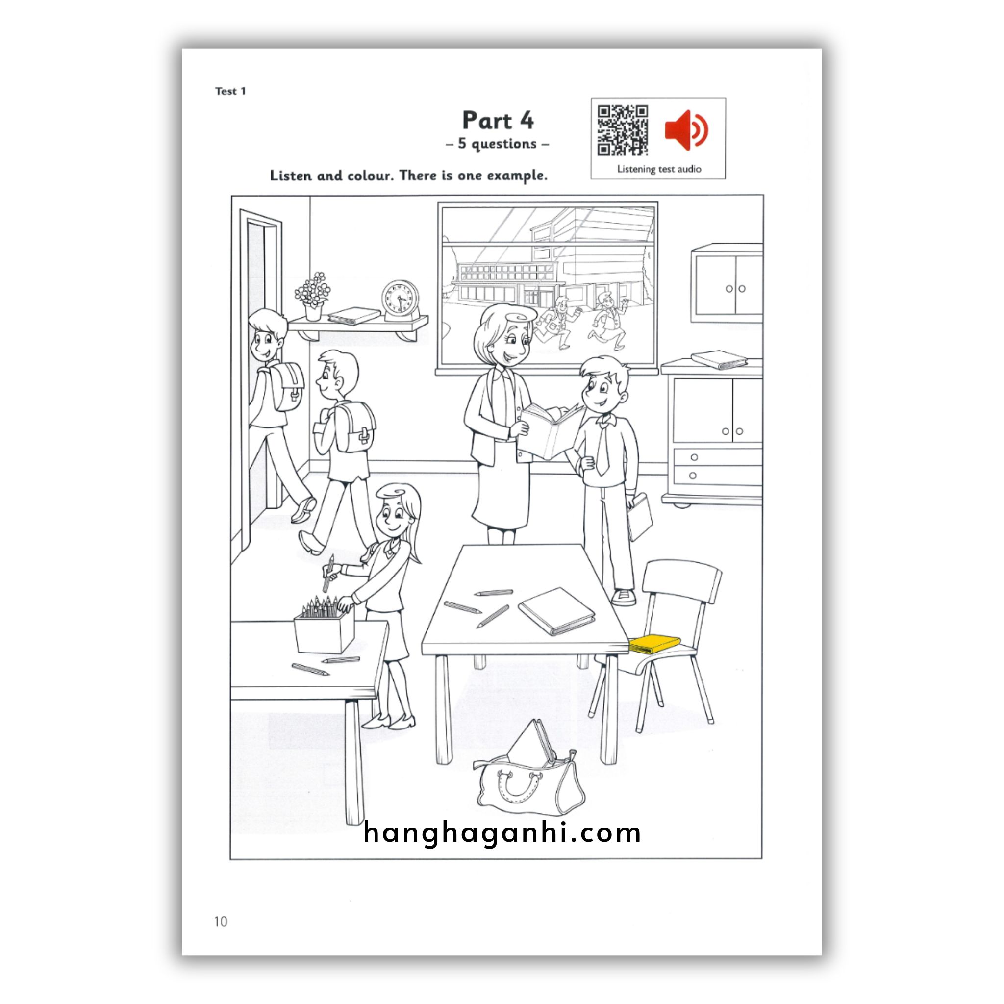 Cambridge English Starters 4 Student’s Book: Authentic Examination Papers 2022, BẢN ĐẸP, Flashcard cắt rời tương tác, kèm hướng dẫn học_thumbnail_9
