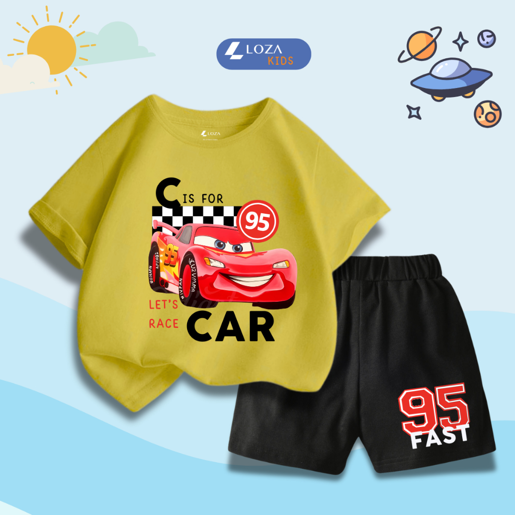Bộ đồ bé trai in hình Ô tô - Loza SB313_thumbnail_10