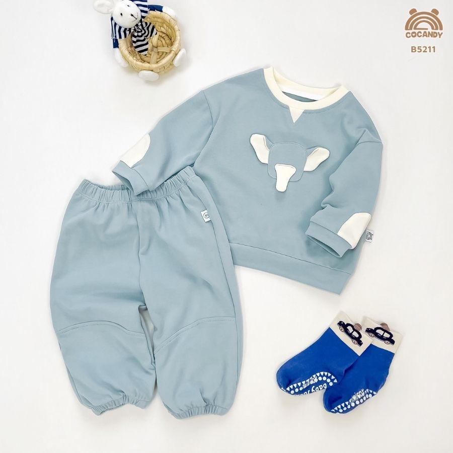 Bộ dài voi XANH NHẠT phối  BE_thumbnail_5