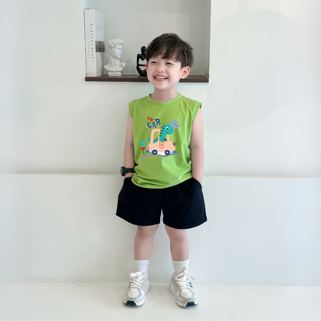 Bộ ba lỗ bé trai in hình nhiều mẫu -  Loza Kids G0298_thumbnail_7