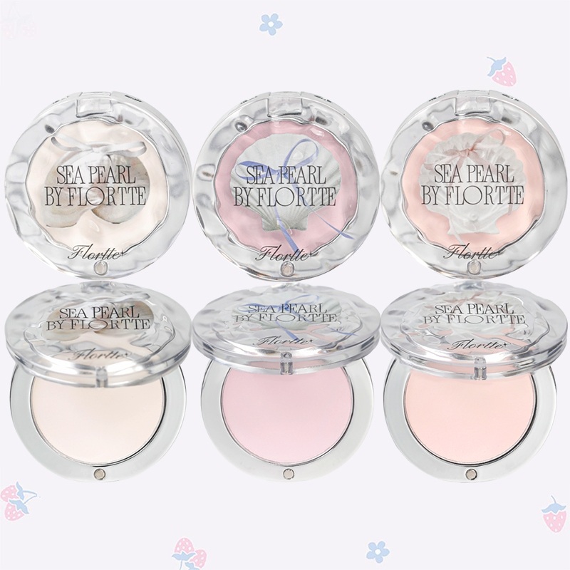 [FLORTTE] Phấn highlight lì Flortte x Sea Pearl 4g
