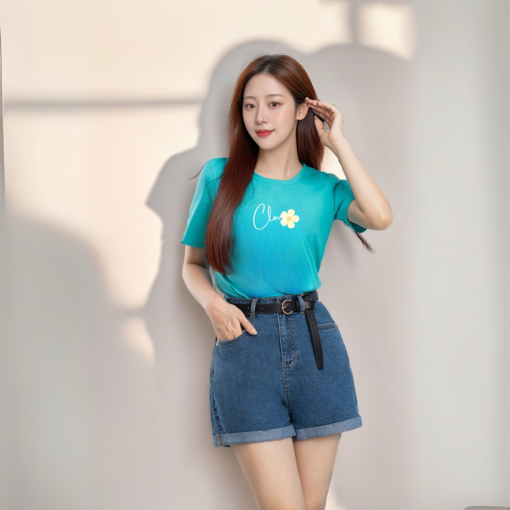 [Form Vừa] Áo phông nữ LOZA dáng suông vừa chất liệu thun cotton 4 chiều mát mẻ - Mã VT8316_thumbnail_4