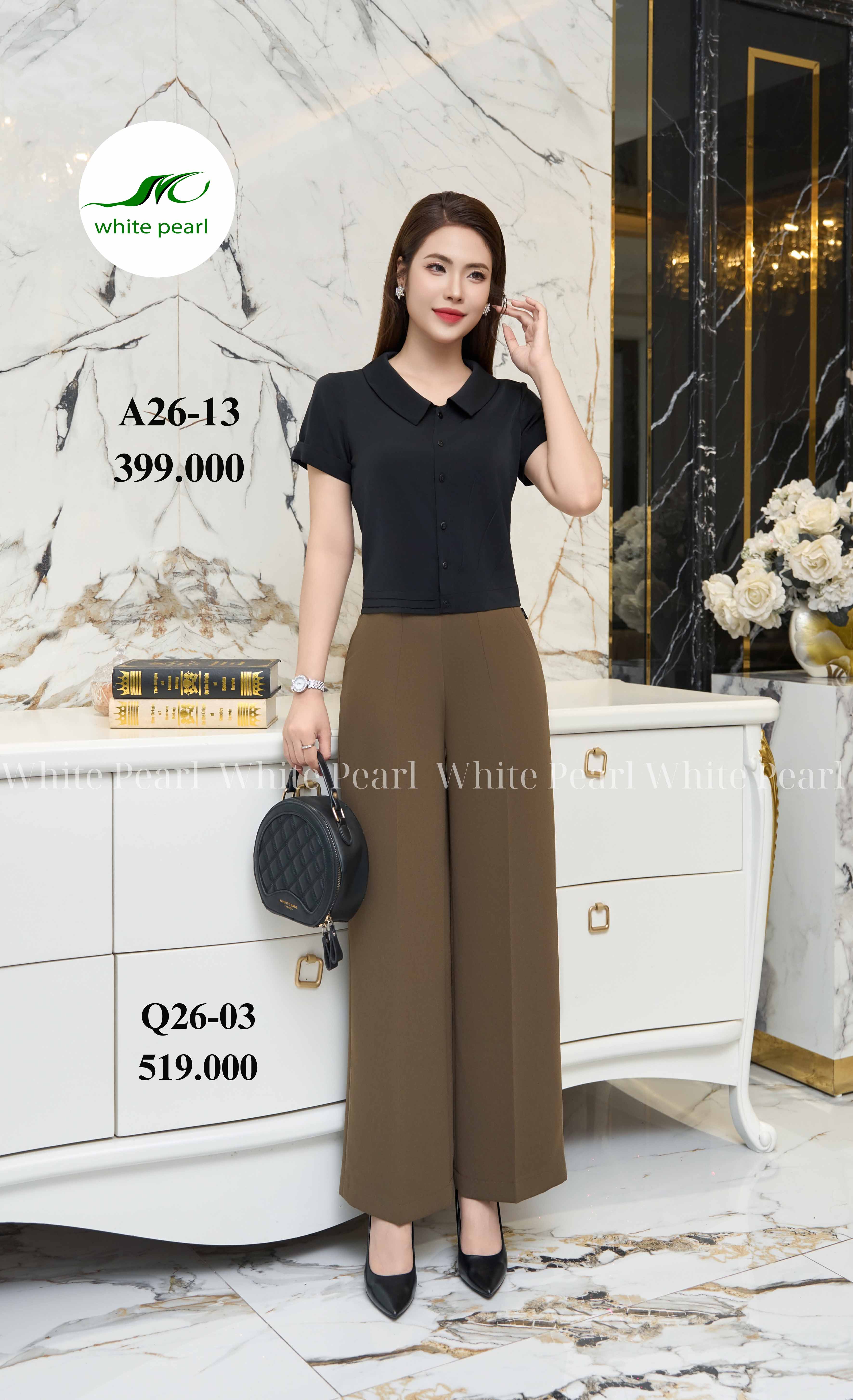 Quần suông 2 ly bật thời trang công sở nữ cao cấp White Pearl_thumbnail_0