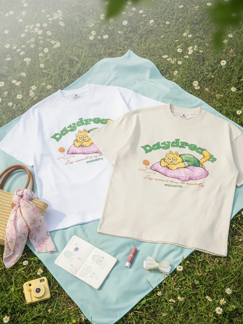 Áo thun boxy unisex hoạt hình đáng yêu Miucho 3193_thumbnail_7