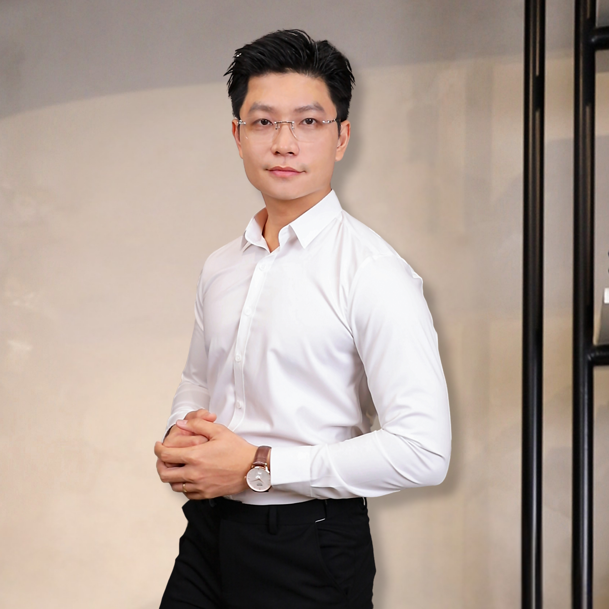 Áo Sơ Mi Trơn Dài Tay S04