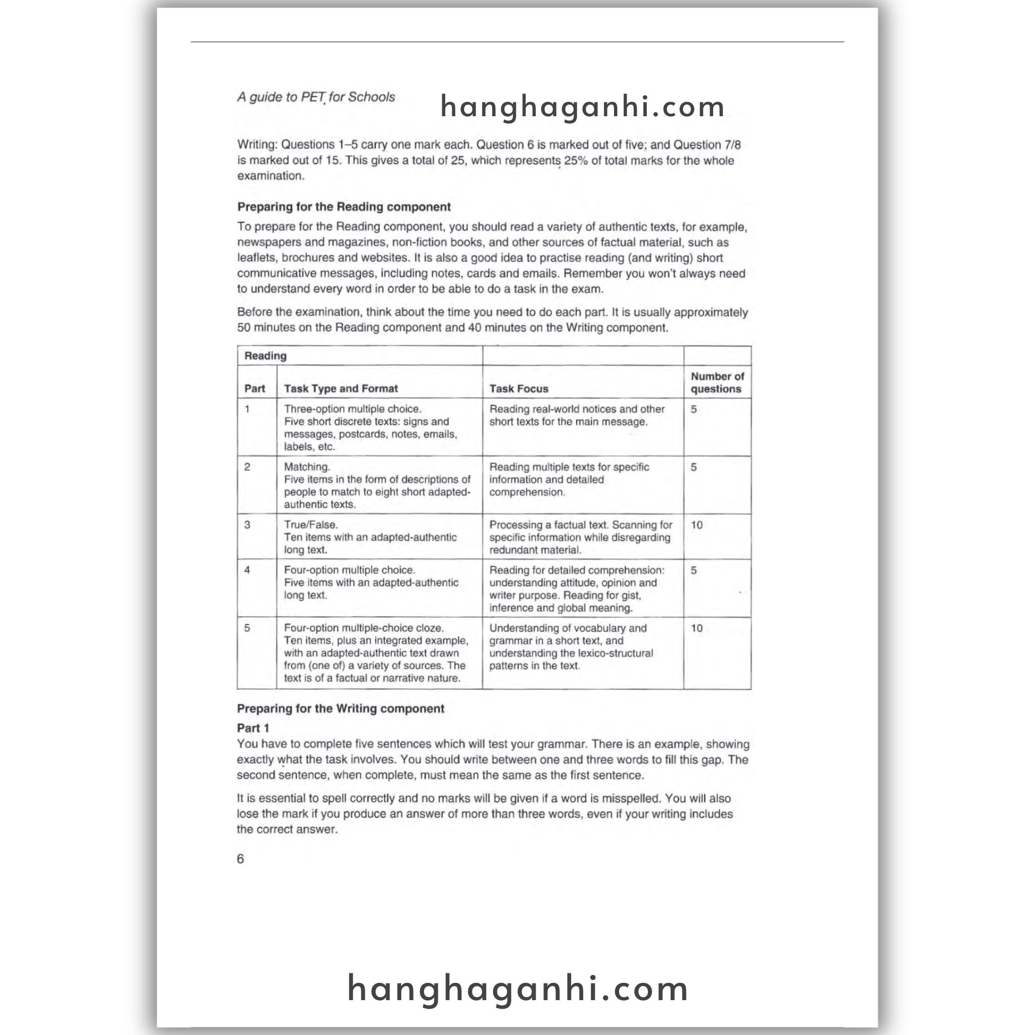 [Sách] Cambridge English Preliminary – Preliminary English Test (PET) 1 With Answers_thumbnail_1