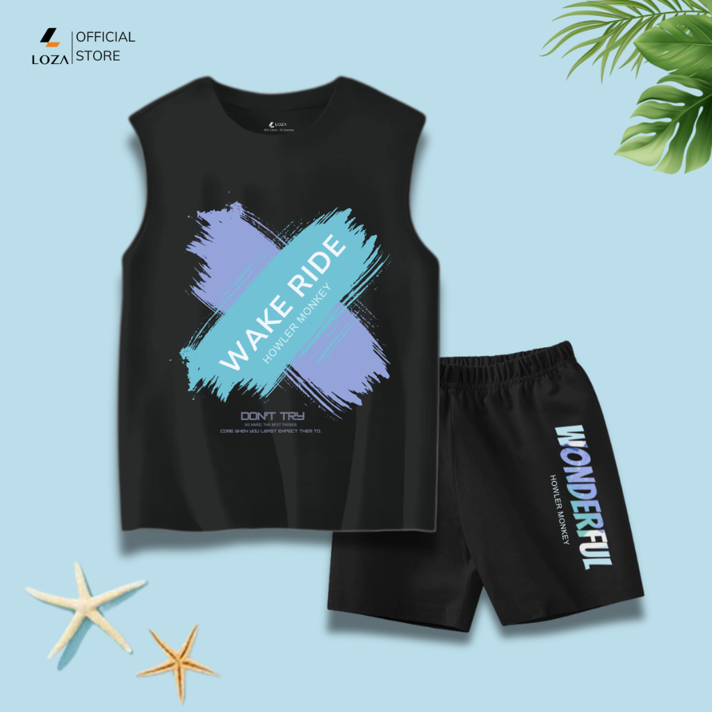 Bộ ba lỗ bé trai in hình nhiều mẫu - Loza Kids G0280_thumbnail_1