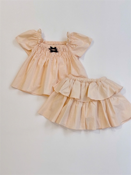 Moana Cotton Set '25 (Áo Xòe x Chân Váy Có Lót Quần)