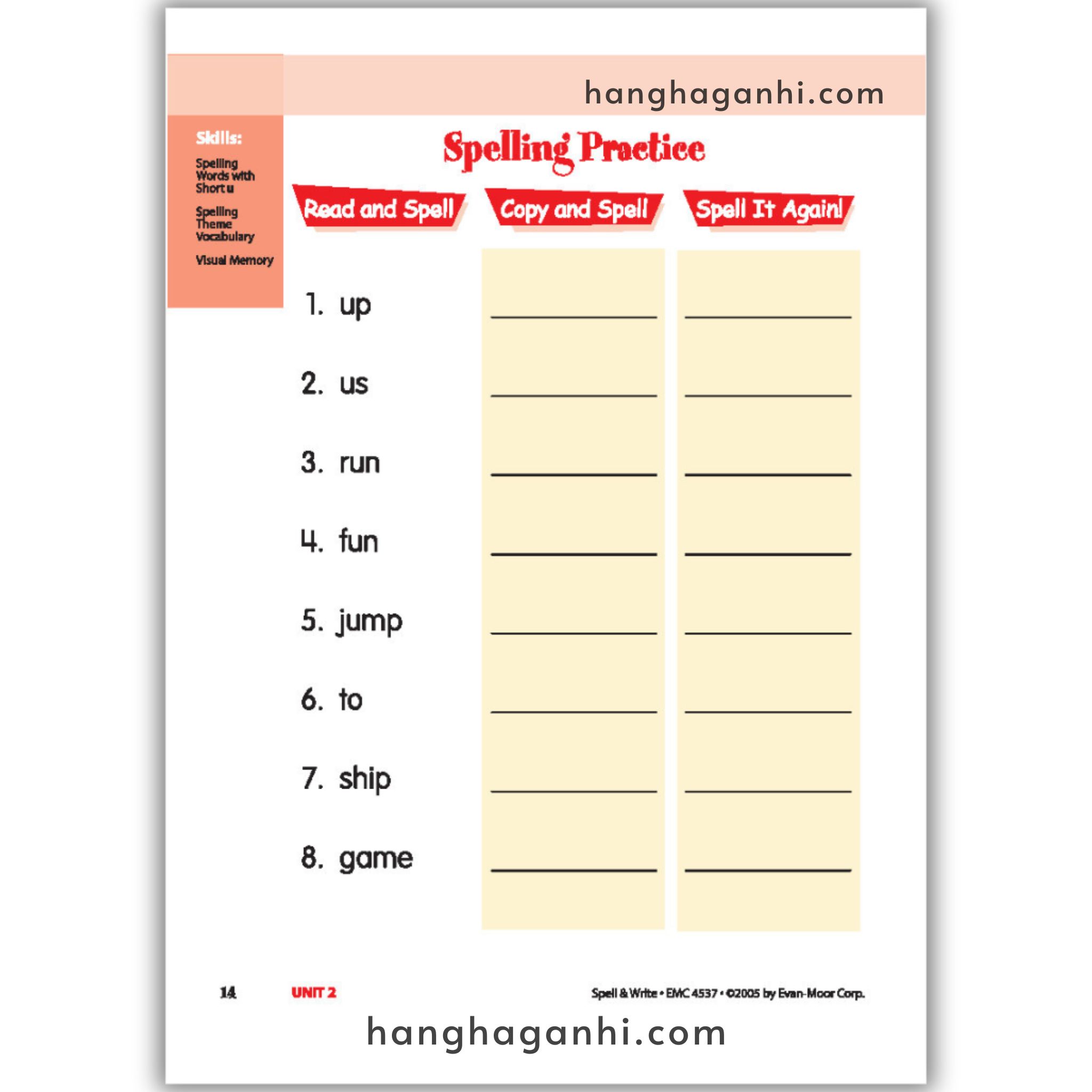 Skill Sharpeners Spell & Write Grade 1_thumbnail_14
