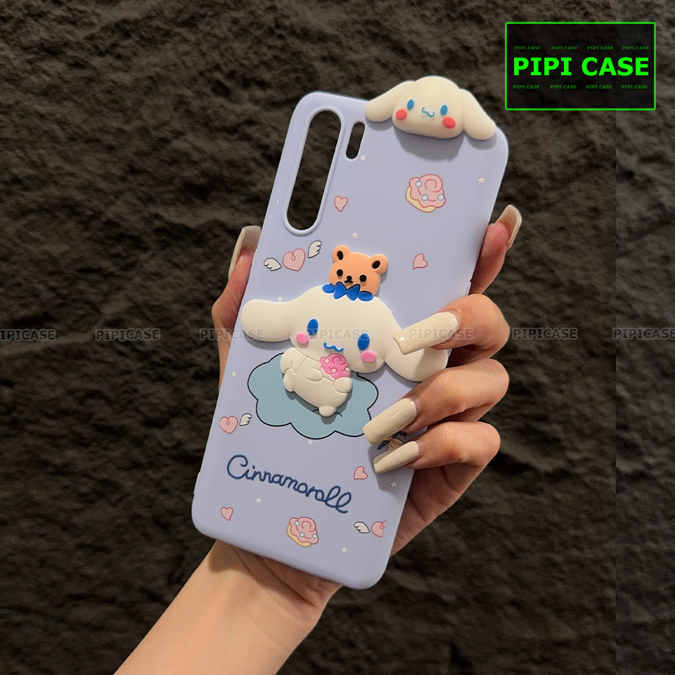 Ốp Lưng Oppo Reno 3 - HH Bunny - Xanh Nhạt