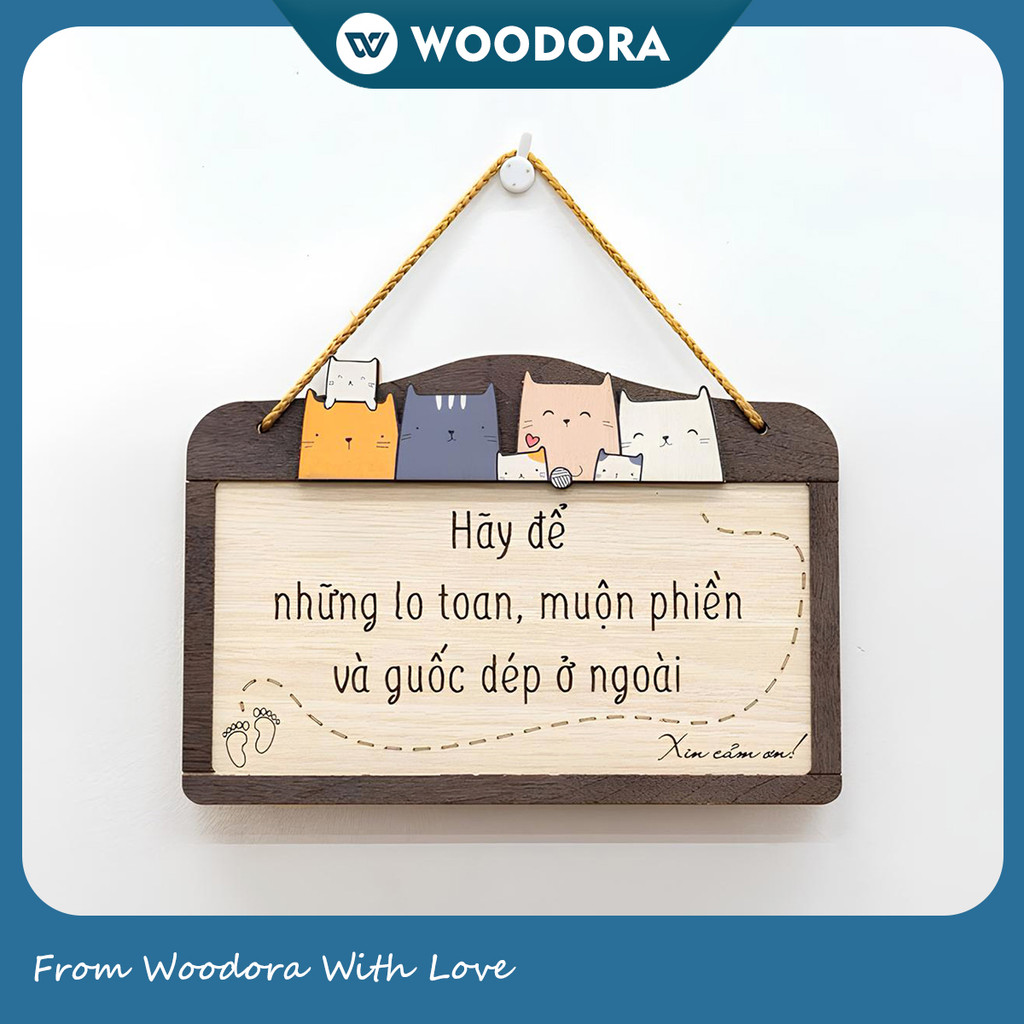 Khung Gỗ Trang Trí - In Theo Yêu Cầu, Treo Tường, Decor Đáng Yêu