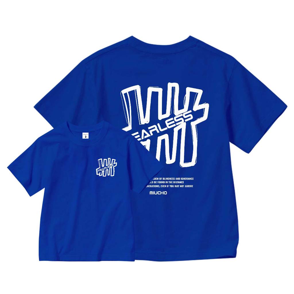 Áo thun cho bé basic năng động form rộng thoáng mát AED1005 Miucho Kid in mix