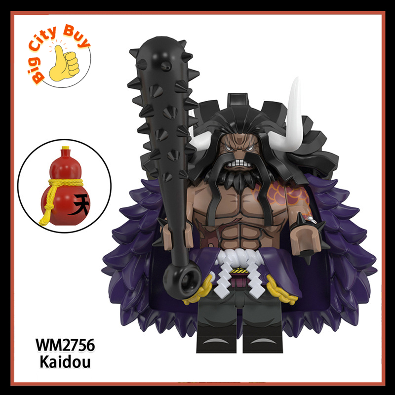 One Piece Đồ chơi Lắp ráp Nhân vật Luffy Zoro Sanji Shank Kaido Mô hình Monkey D Luffy Yamato Rayleigh_thumbnail_14