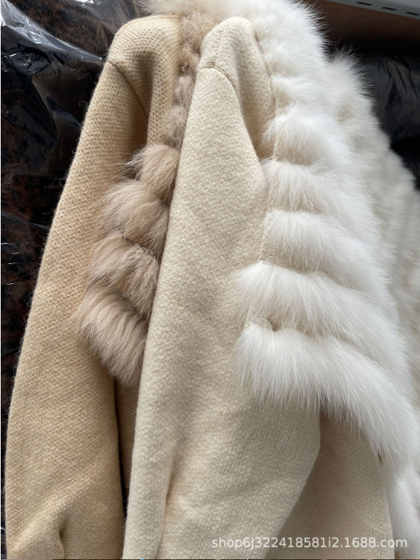 Áo Khoác Lông Cáo Mềm Mại Dáng Suông Sang Trọng- Free Size_thumbnail_5