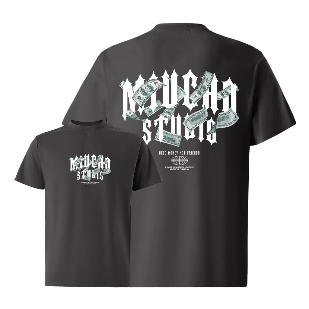 Áo phông form rộng basic local brand ATD1512 Miucho Iconic vải cotton thoáng mát cổ tròn in graphic_thumbnail_22