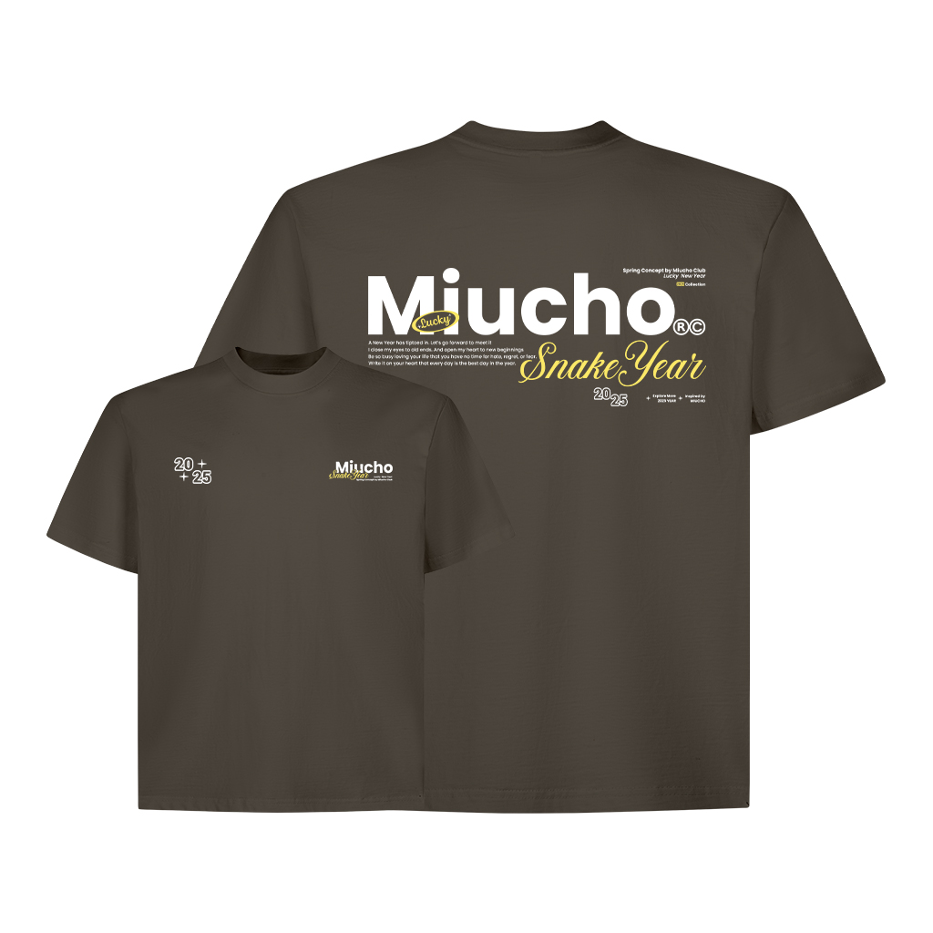 Áo phông tết form boxy local brand cổ tròn chất vải cotton 2c 250gsm 1821 Miucho Club in typography_thumbnail_14