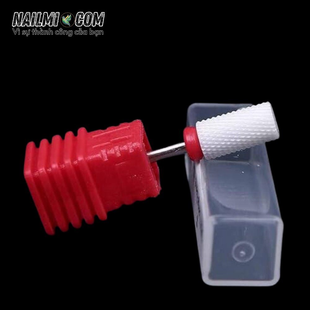 Đầu mài - Sứ - Mài gel - F - Màu trắng_thumbnail_1