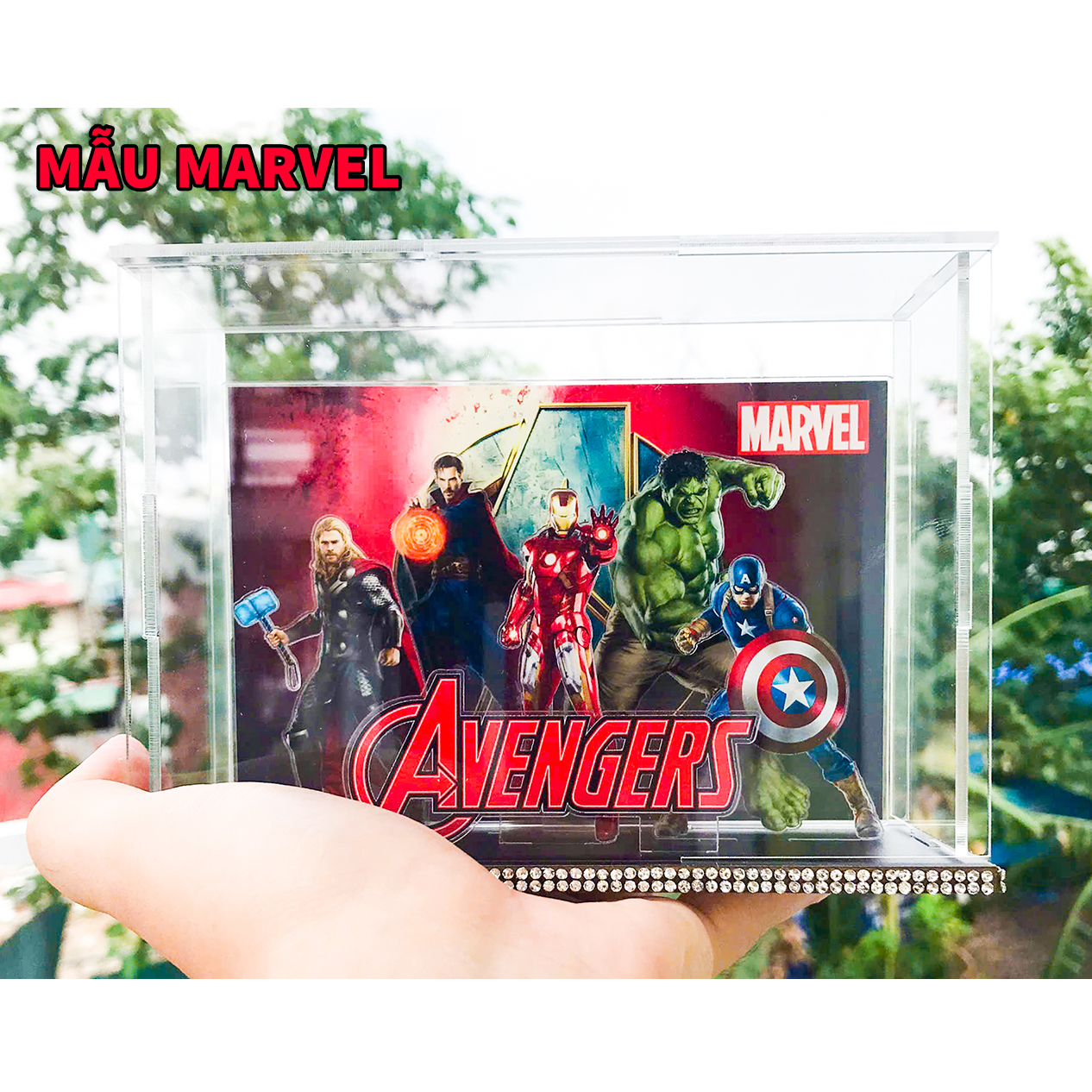 Standee Marvel + DC – Mô Hình Lắp Ghép 3D Siêu Anh Hùng - (Size tính theo chiều ngang)_thumbnail_0